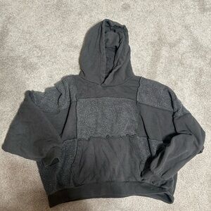 aerie patchwork sweatshirt